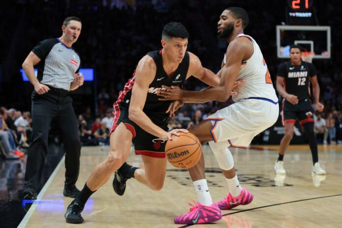 NBA: New York Knicks at Miami Heat