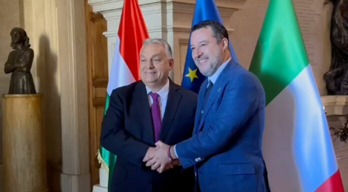 Salvini incontra Orban “Dura critica a Green Deal e a politiche suicide Ue”
