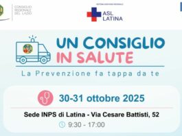 Lazio, Aurigemma “Un Consiglio in Salute fa tappa all’Inps di Latina”