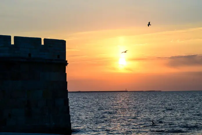 CHINA-HEBEI-QINHUANGDAO-SUNRISE SCENERY (CN)