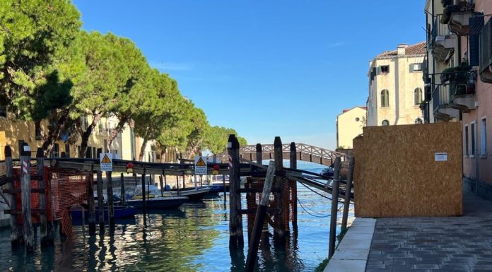 Fondamenta del Batelo a Cannareggio, dal 13 al 17 ottobre modifiche alla viabilità