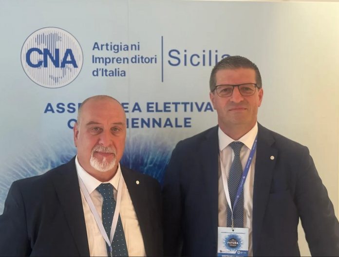 Cna Sicilia Filippo Scivoli e Piero Giglione