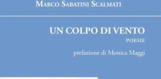 Il 22 ottobre a Roma Marco Sabatini Scalmati presenta il suo libro di Poesie “Un colpo di vento”
