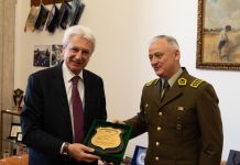 Incontro tra il Dipartimento della Pubblica Sicurezza e i Carabineros cileni