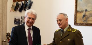 Incontro tra il Dipartimento della Pubblica Sicurezza e i Carabineros cileni