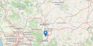 Scossa di magnitudo 3.6 in provincia di Avellino, nessun danno