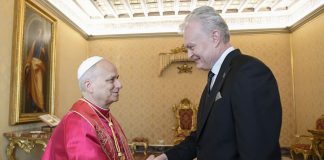 Papa Leone XIV riceve il presidente della Repubblica di Lituania, focus sulla guerra in Ucraina
