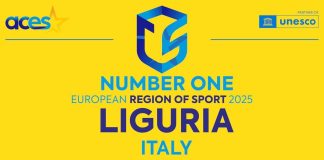 Liguria proclamata Best European Region of Sport 2025