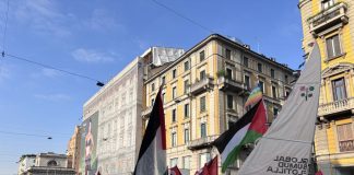 In 100mila in piazza a Milano “Stop genocidio a Gaza”