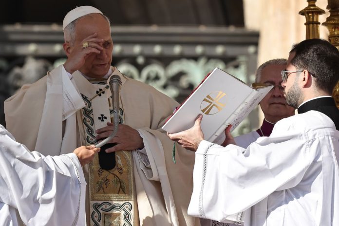 Pope Leo XIV Celebrates Canonization Mass, Vatican City State - 19 Oct 2025