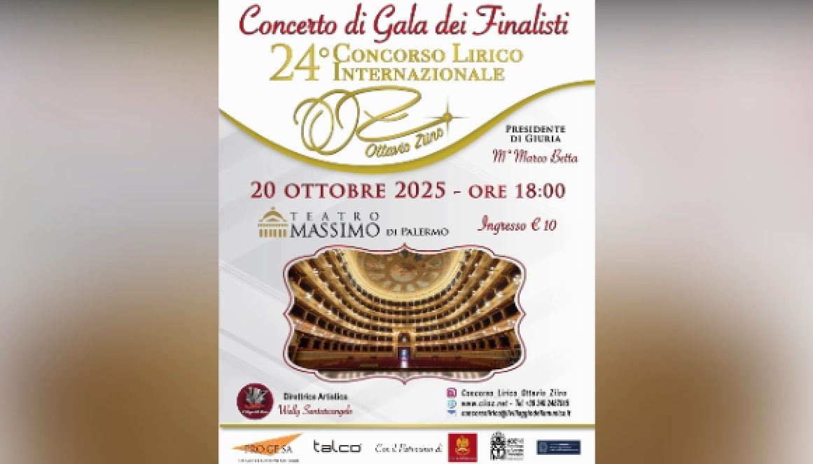 Al Teatro Massimo di Palermo la finale del 24esimo Concorso lirico “Ottavio Ziino”