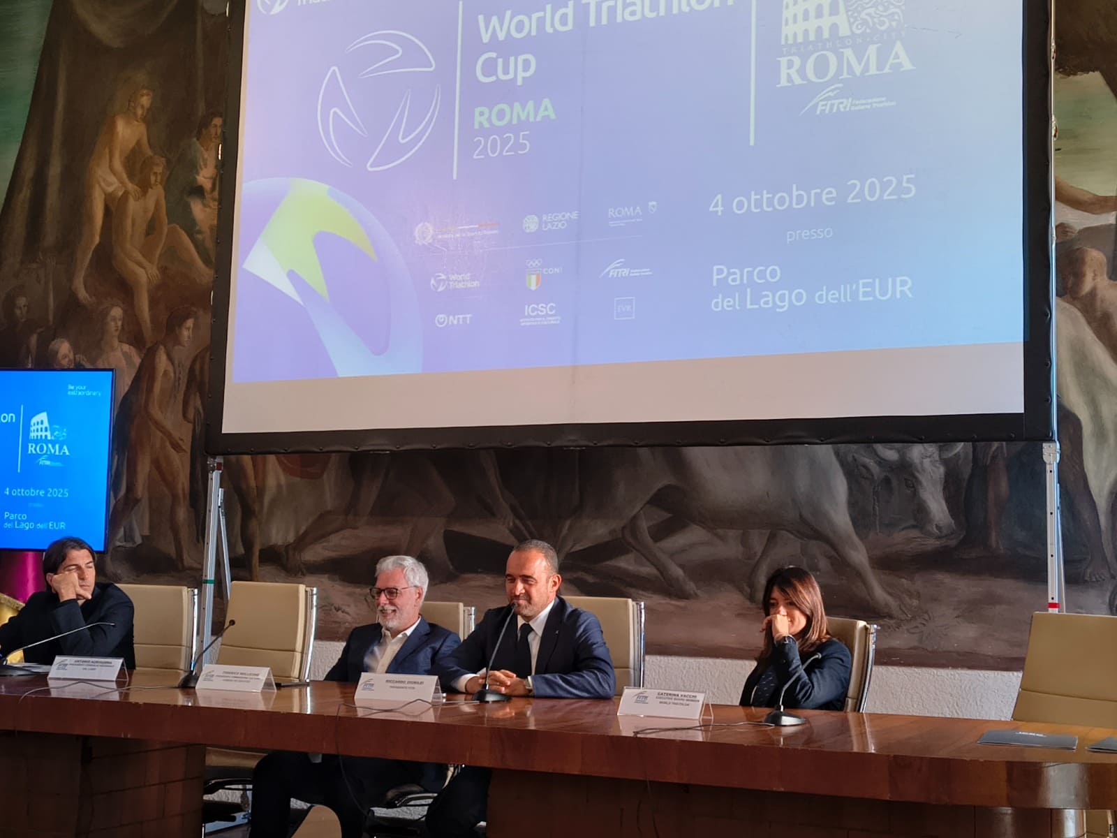 Il triathlon torna a Roma, tutto pronto per la tappa di World Cup nel cuore dell’Eur