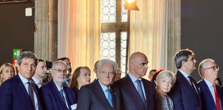Mattarella e Brugnaro a Palazzo Ducale per il 35° anniversario della Commissione di Venezia