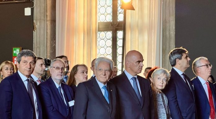 Mattarella e Brugnaro a Palazzo Ducale per il 35° anniversario della Commissione di Venezia