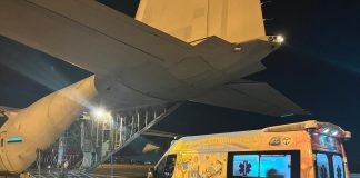 Trasporto urgente di una neonata in pericolo di vita da Brindisi a Roma