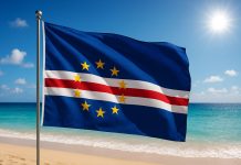 Capo Verde ai mondiali 2026: è il più piccolo stato al mondo che è riuscito a qualificarsi bandiera Capo Verde