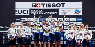 Mondiali di ciclismo su pista, azzurre sul tetto del mondo nell’inseguimento