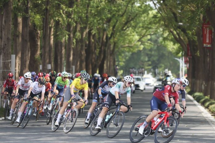 (SP)CHINA-SHANGHAI-CYCLING-UCI WOMEN'S WORLDTOUR-TOUR OF CHONGMING ISLAND (CN)