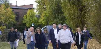 Ricostruzione post alluvione, sopralluogo del presidente de Pascale a Ozzano