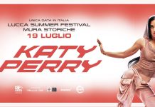 Katy Perry il 19 luglio 2026 al Lucca Summer Festival