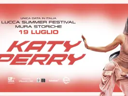 Katy Perry il 19 luglio 2026 al Lucca Summer Festival