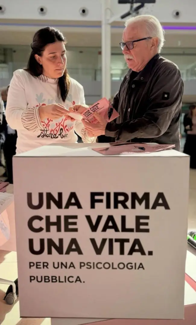 Psicologia gratuita, raccolte 50.000 firme per la proposta di legge