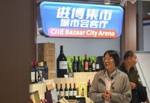 Cina: la CIIE Bazar City Arena a Shanghai (1)