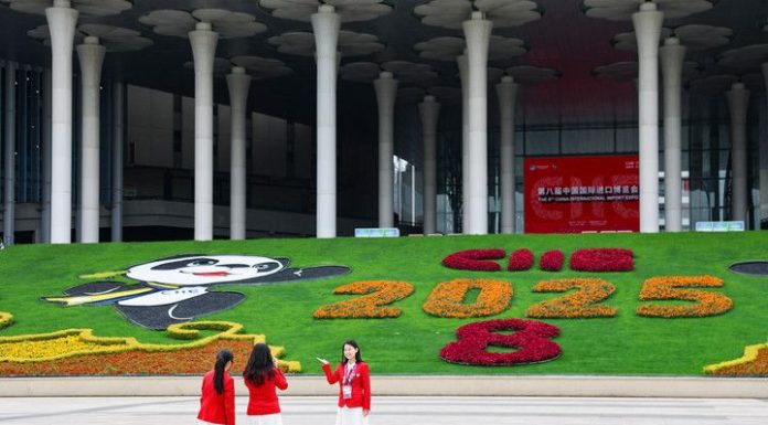 Cina: Shanghai si prepara ad accogliere ottava edizione CIIE (5)
