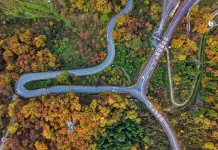 Cina: i paesaggi di inizio inverno ripresi dall’alto (2)