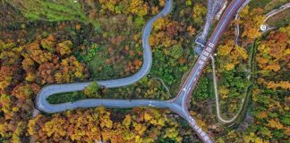 Cina: i paesaggi di inizio inverno ripresi dall’alto (2)