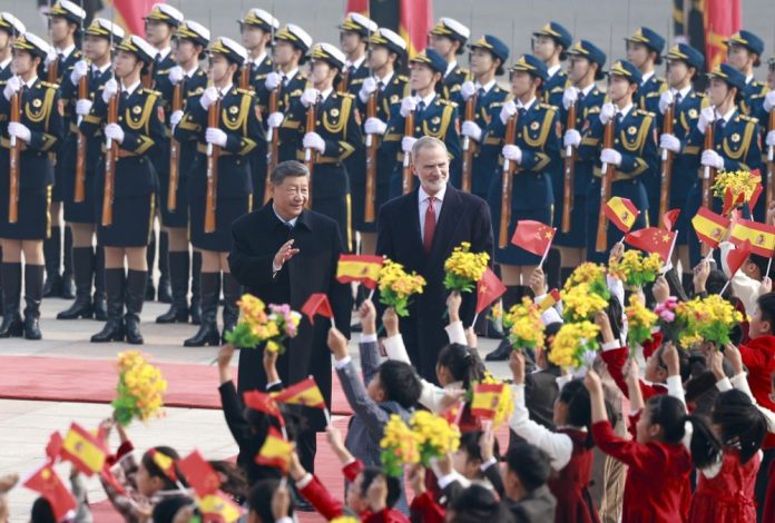 CHINA-BEIJING-XI JINPING-SPANISH KING-MEETING (CN)
