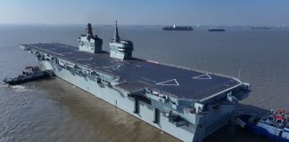 Cina: prima prova in mare per la nave d’assalto anfibia Type 076