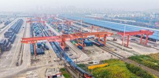 Cina: da Chongqing parte nuovo treno merci a orario fisso per Budapest (1)