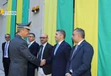 Il generale della Guardia di Finanza Magliocco in visita al Comando Provinciale di Palermo