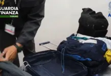 Sequestrati all’aeroporto di Torino 8,6 kg di cocaina, arrestato peruviano