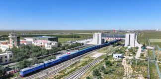 Cina-Europa: interporto Erenhot ha gestito oltre 15mila treni merci in 5 anni
