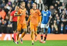 La Roma ritrova la vittoria in Europa, decisivi Soulé e Pellegrini a Glasgow