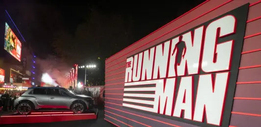 Alpine A290 elettrizza il red carpet all’anteprima del film Running Man