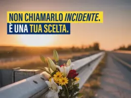 ACI, Campagna sicurezza stradale “Non chiamarlo incidente. E’ una tua scelta”