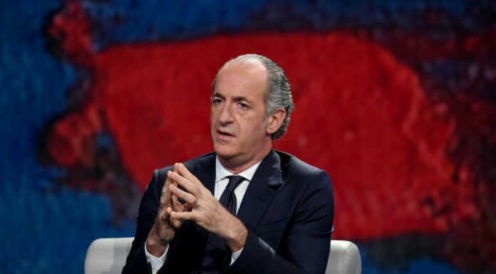 Zaia “C’è chi non mi voleva in corsa alle regionali in Veneto”