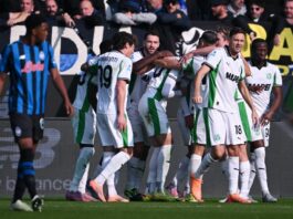 Il Sassuolo domina a Bergamo, Berardi affonda l’Atalanta di Juric
