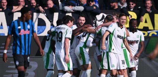 Il Sassuolo domina a Bergamo, Berardi affonda l’Atalanta di Juric