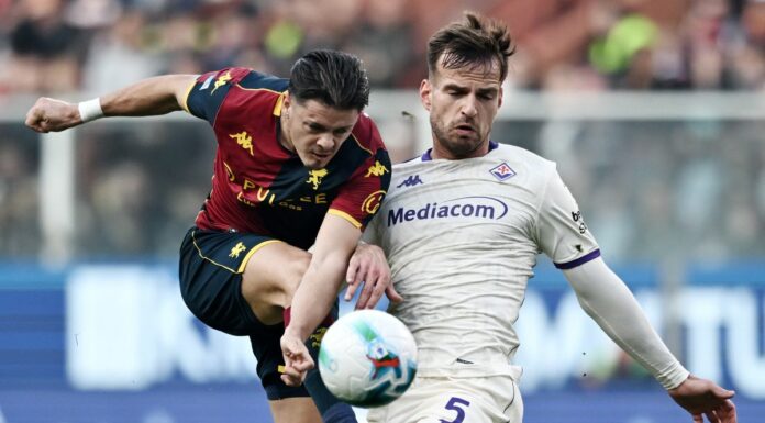 Genoa-Fiorentina 2-2, pari all’esordio per De Rossi e Vanoli