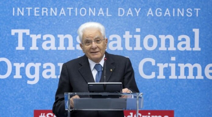 Mattarella “Crimine organizzato può essere vinto con largo concorso di forze”
