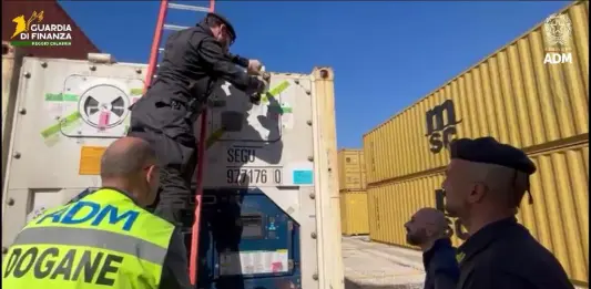 Sequestrati al porto di Gioia Tauro oltre 175 chilogrammi di cocaina