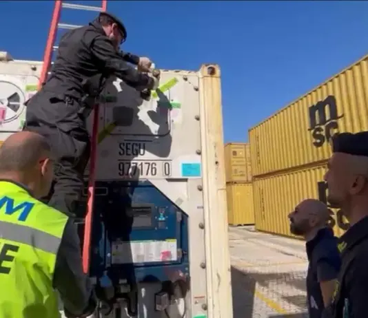 Sequestrati al porto di Gioia Tauro oltre 175 chilogrammi di cocaina