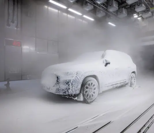 Anche con temperature rigide la nuova GLB offre una sensazione “welcome home”