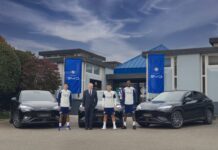 BYD consegna al’Inter le nuove Sealion 7 Inter Edition