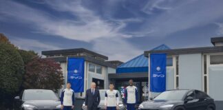 BYD consegna al’Inter le nuove Sealion 7 Inter Edition
