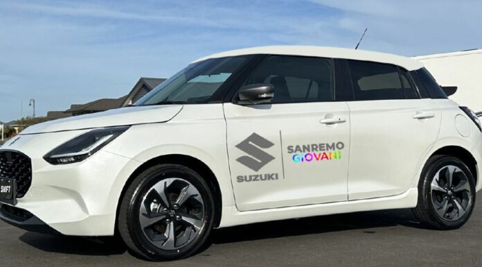 Suzuki è l’auto di Sanremo Giovani
